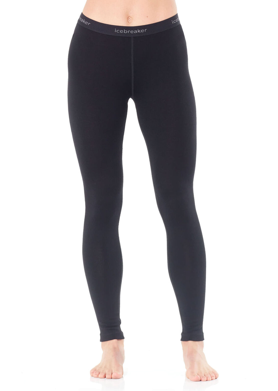 Icebreaker Women&#39;s Merino 260 Tech Thermal Leggings Black