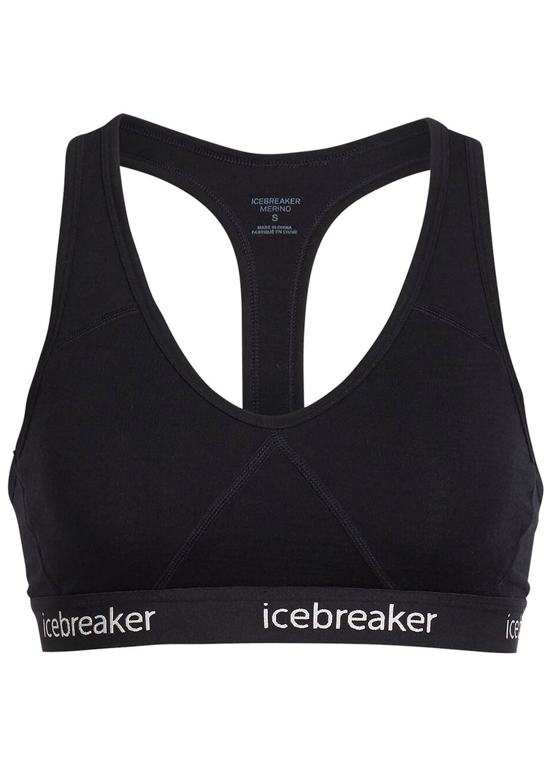 Icebreaker Women&#39;s Merino Sprite Racerback Bra Black