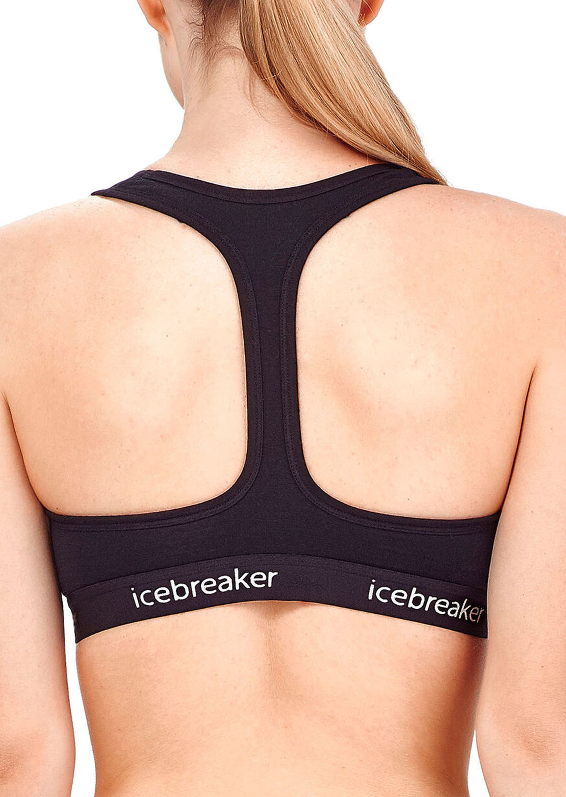 Icebreaker Women&#39;s Merino Sprite Racerback Bra Black