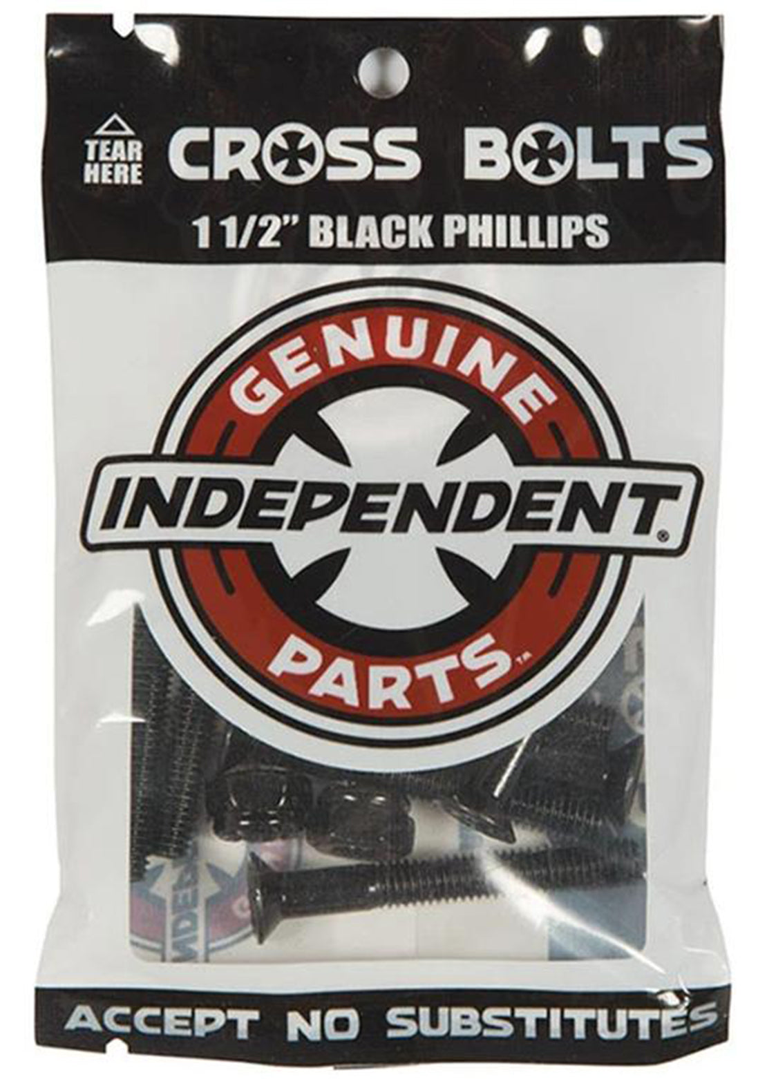 Independent Phillips Hardware Black 1.5&quot;