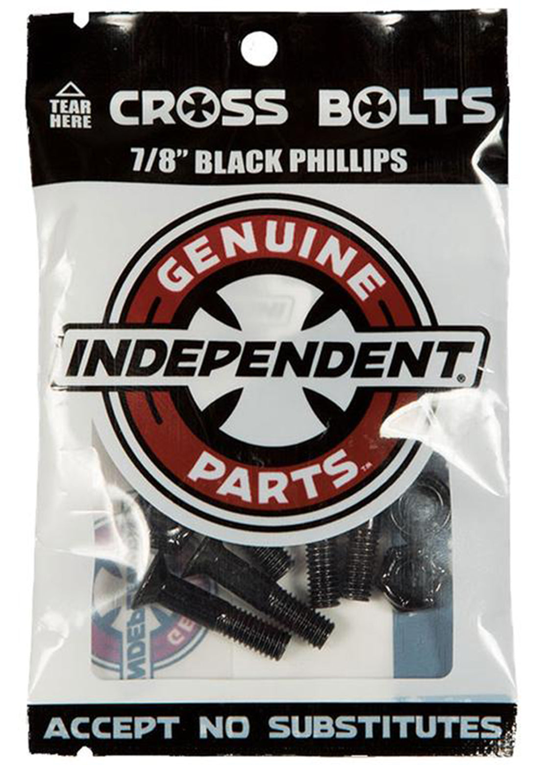 Independent Phillips Hardware Black 7/8&quot;