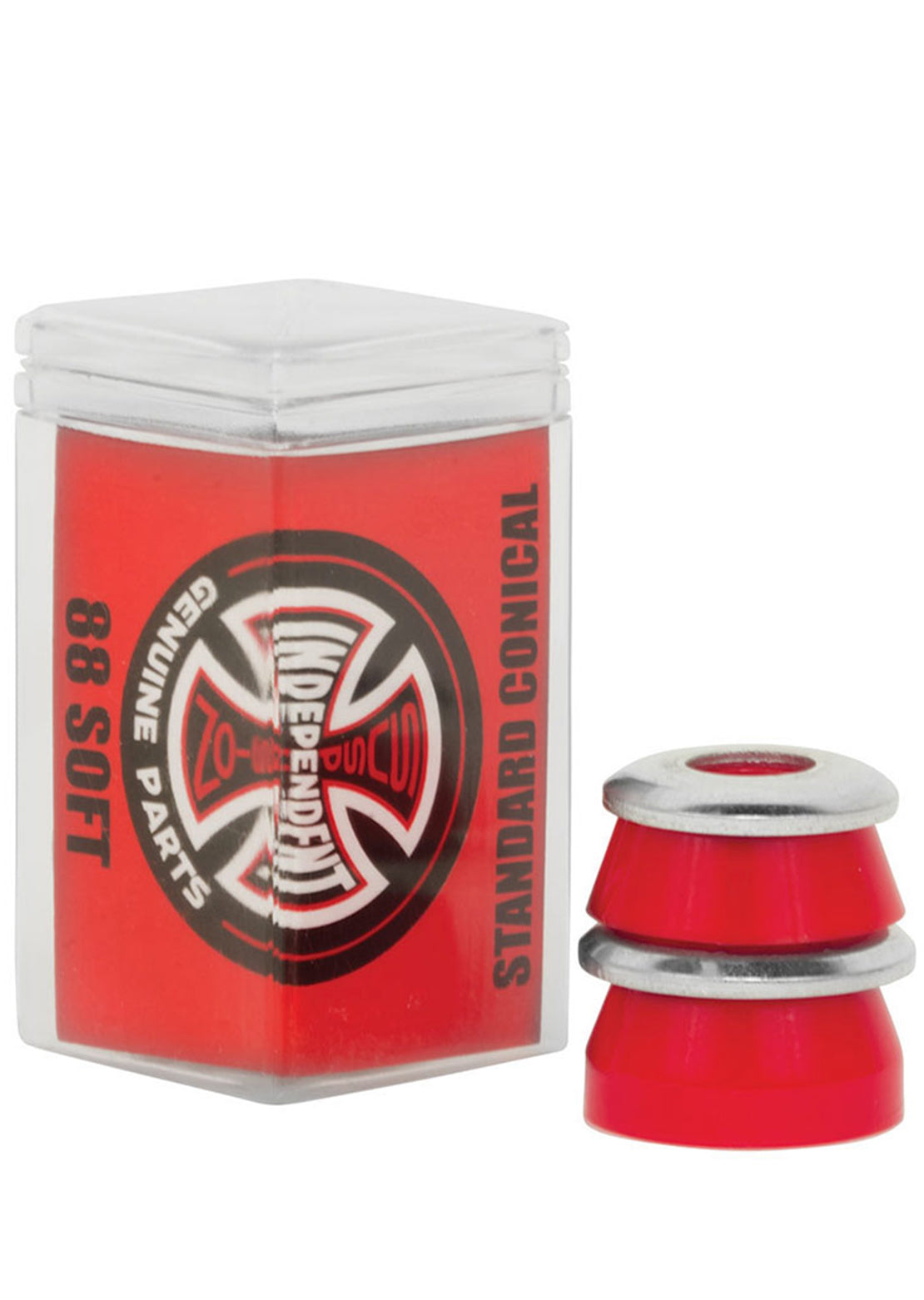 Independent Standard Bushings Red - Conical - Soft - 88a