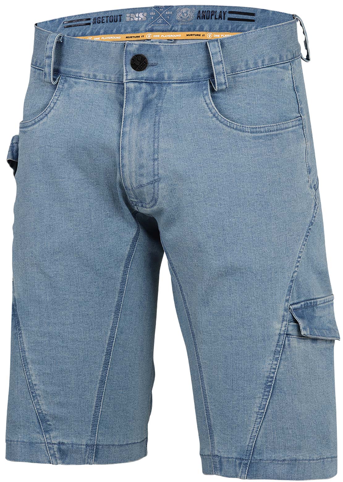IXS Men&#39;s Carve Digger Shorts Denim
