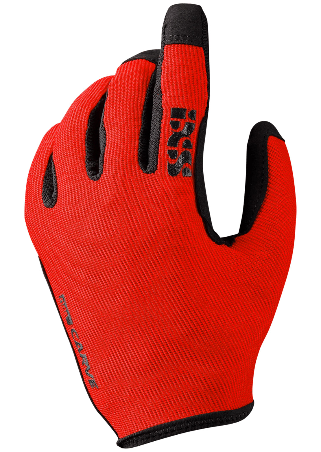 IXS Men&#39;s Carve Gloves Fluo Red
