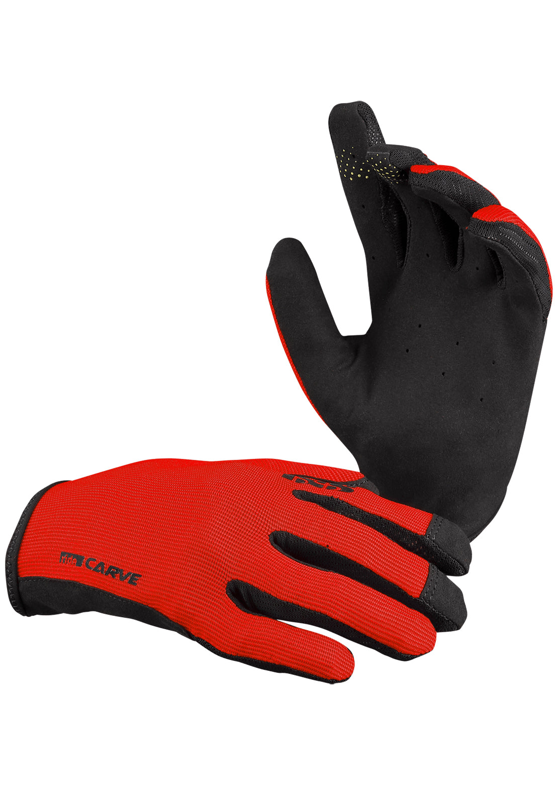 IXS Men&#39;s Carve Gloves Fluo Red