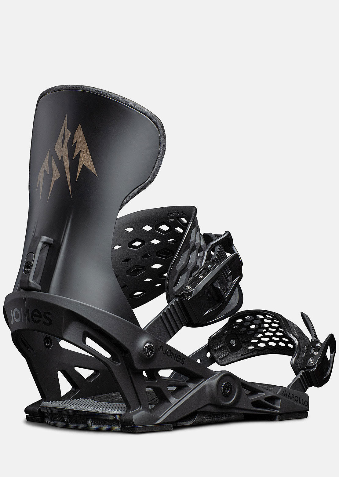 Jones Men&#39;s Apollo Snowboard Bindings Black