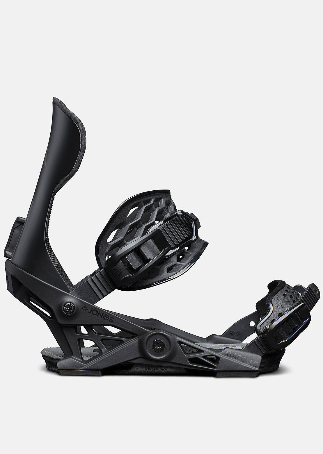 Jones Men&#39;s Apollo Snowboard Bindings Black