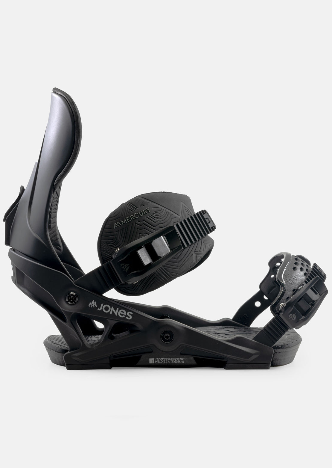 Jones Men&#39;s Mercury Snowboard Bindings Black