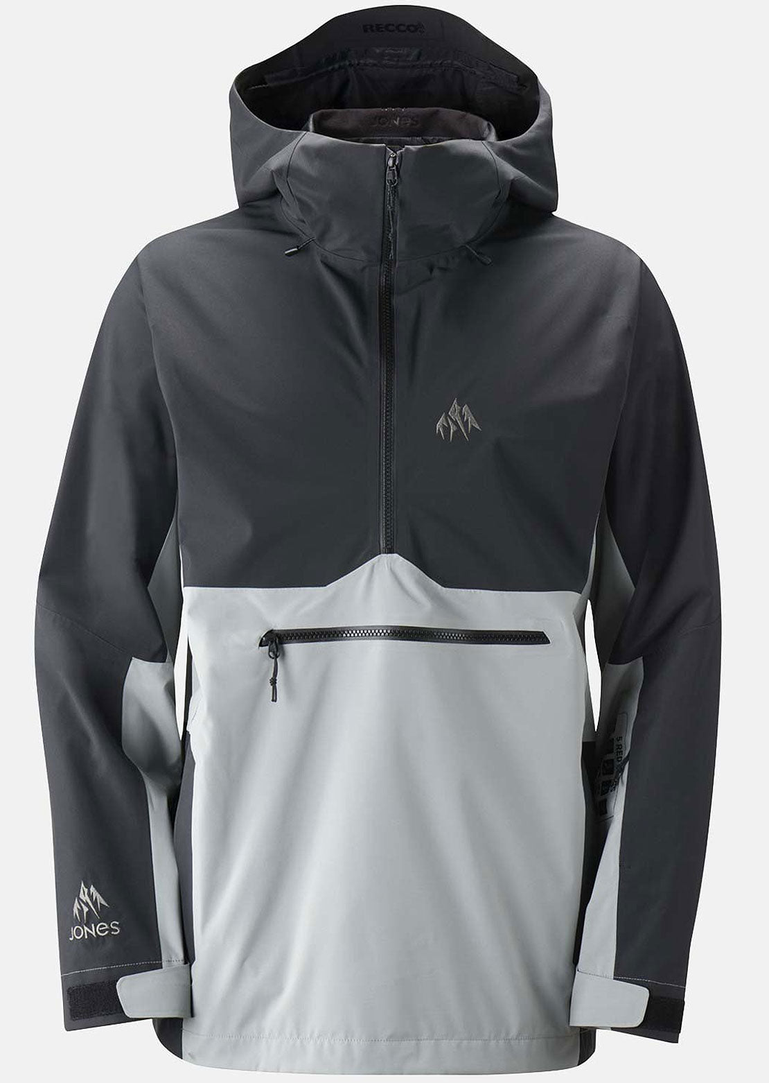 Jones Men's Mountain Surf Anorak Jacket Frosty Blue