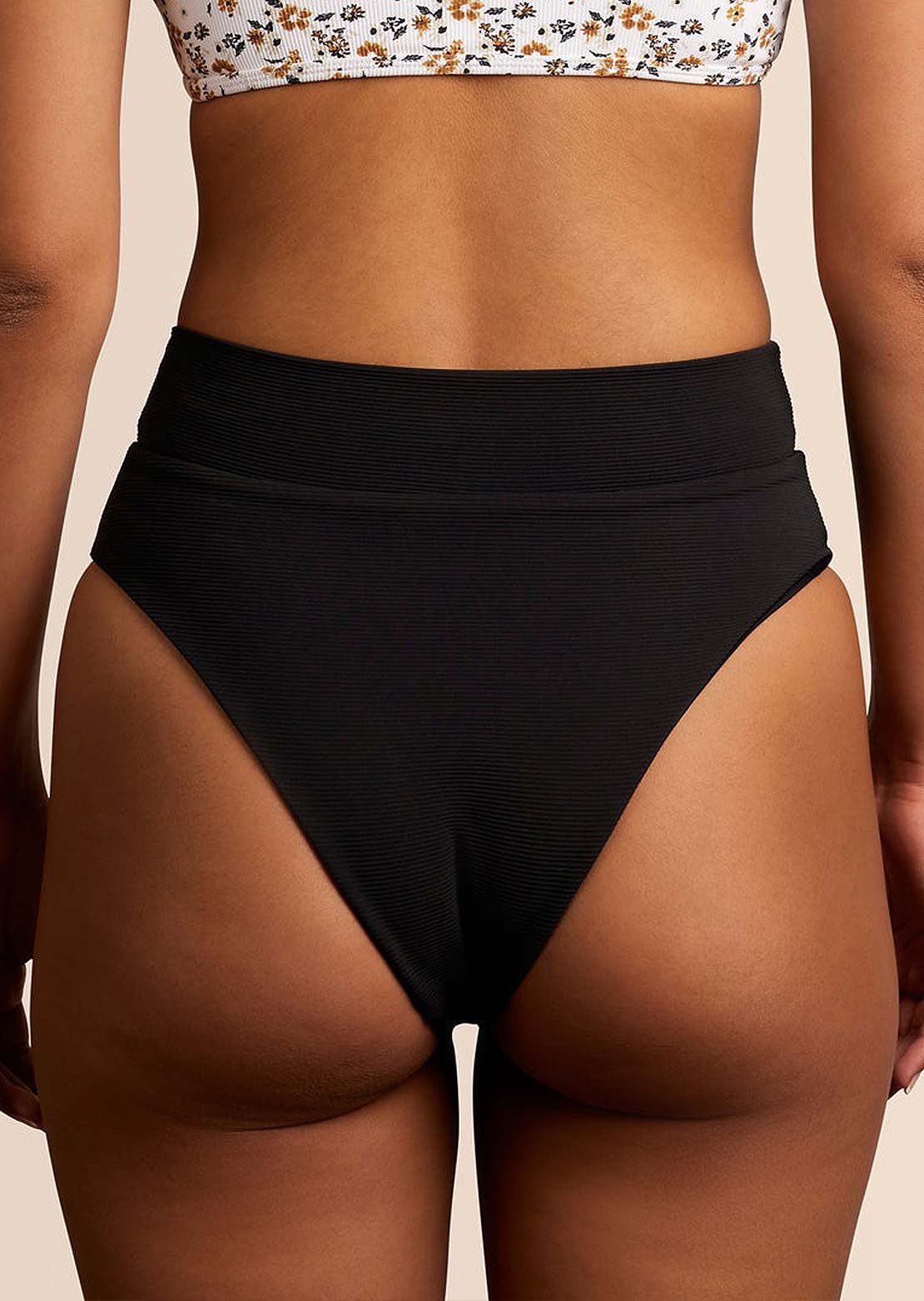 June Swimwear Women&#39;s Yvonne Bikini Bottom Black