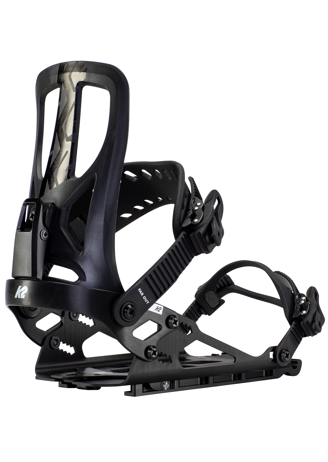 K2 Men&#39;s FarOut Splitboard Bindings Black