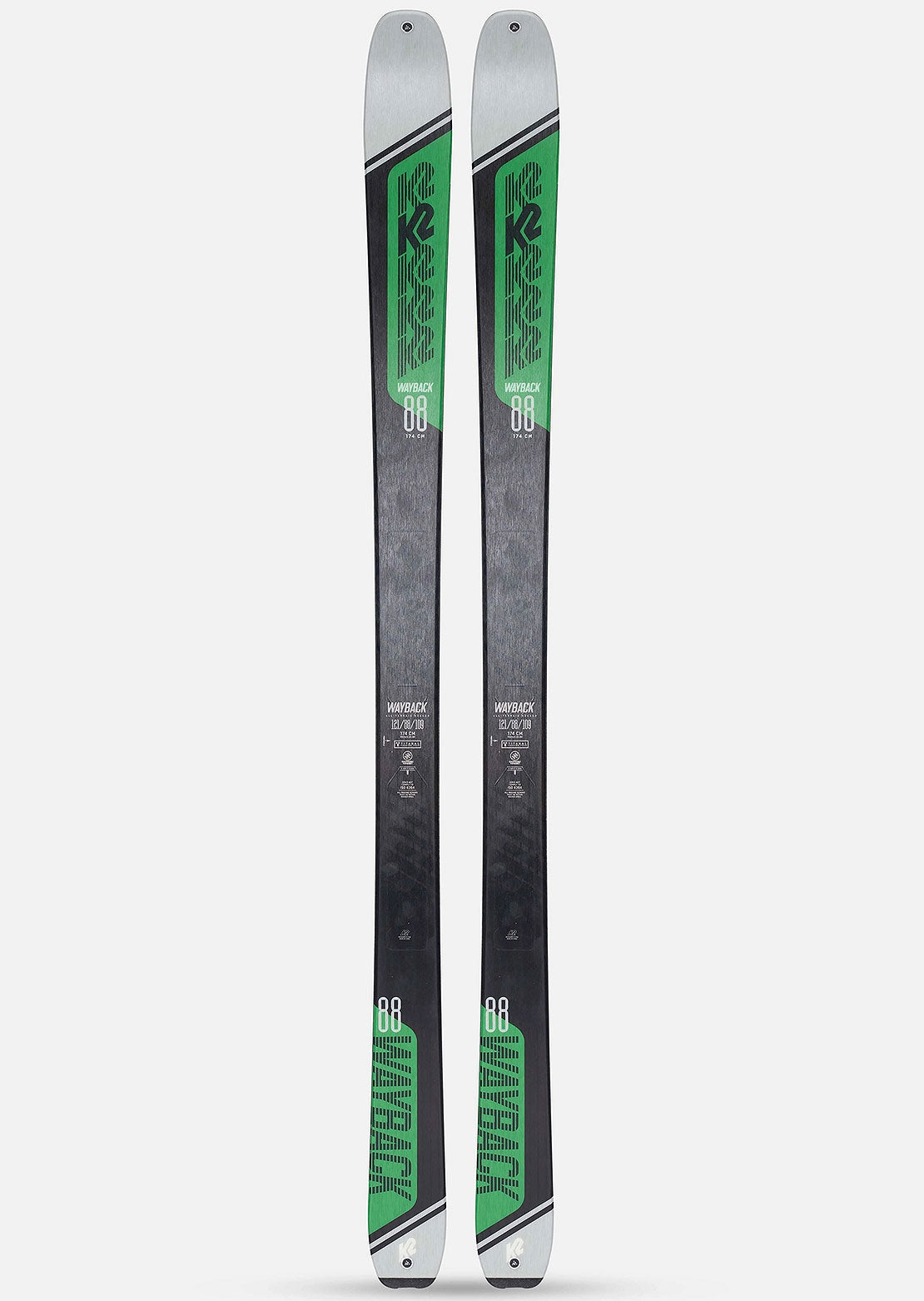 K2 Men&#39;s Wayback 88 Ski