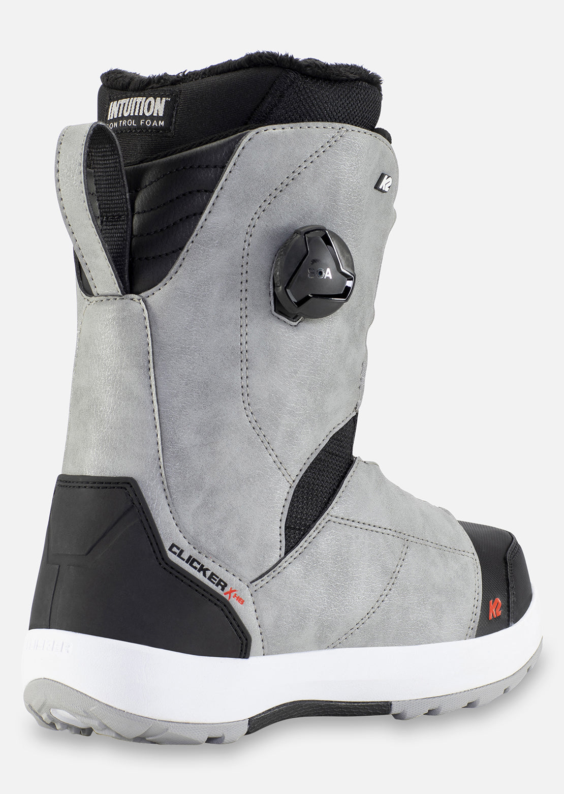 K2 Women&#39;s Kinsley Clicker Snowboard Boots Grey