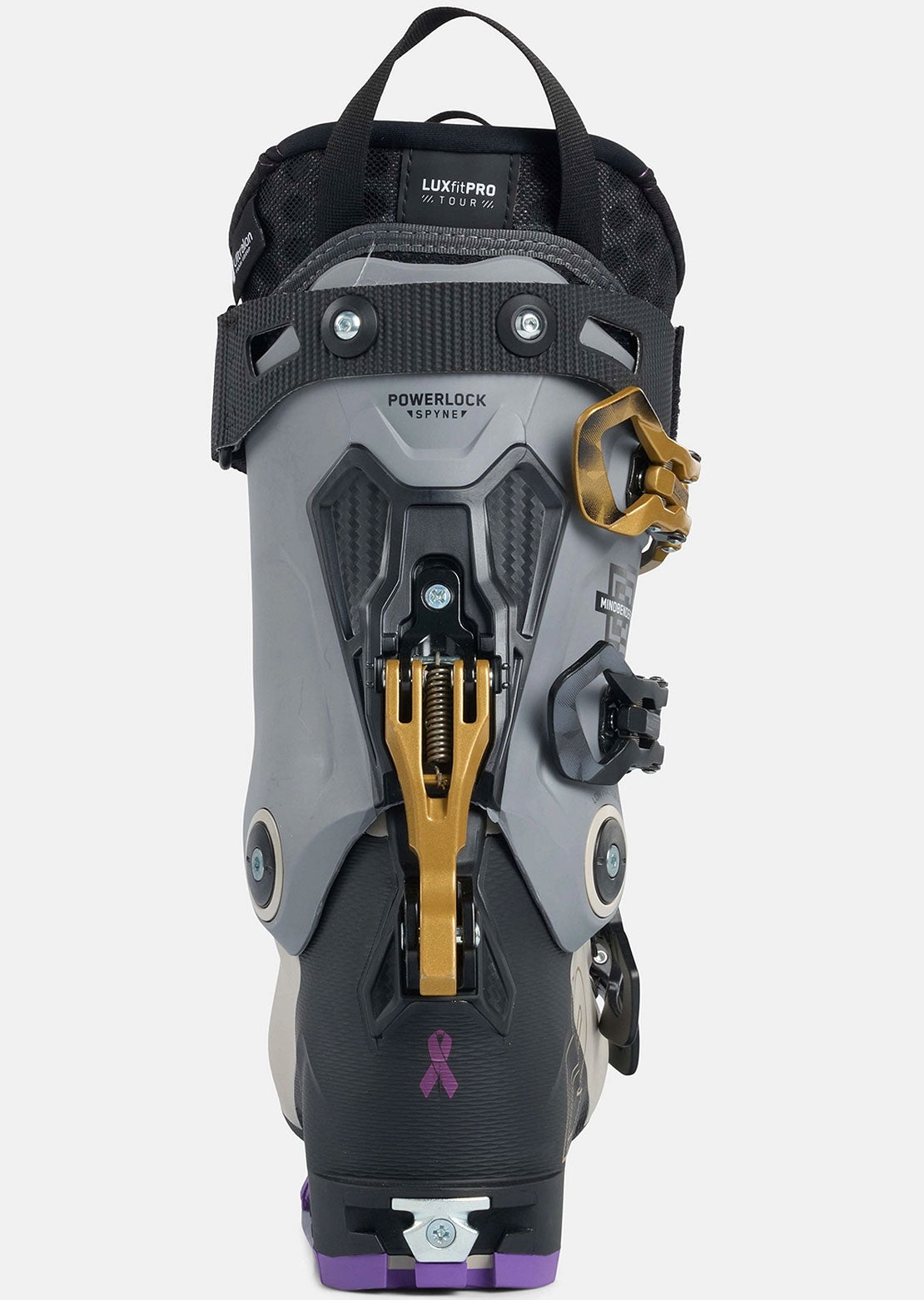 K2 Women's Mindbender 95 MV Ski Boots Gray/Purple