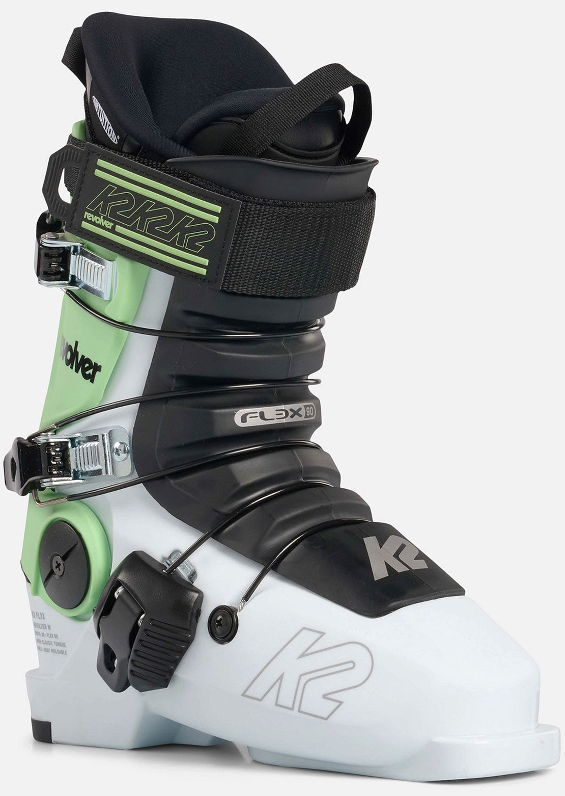 K2 Women's Revolver Ski Boots White/Teal