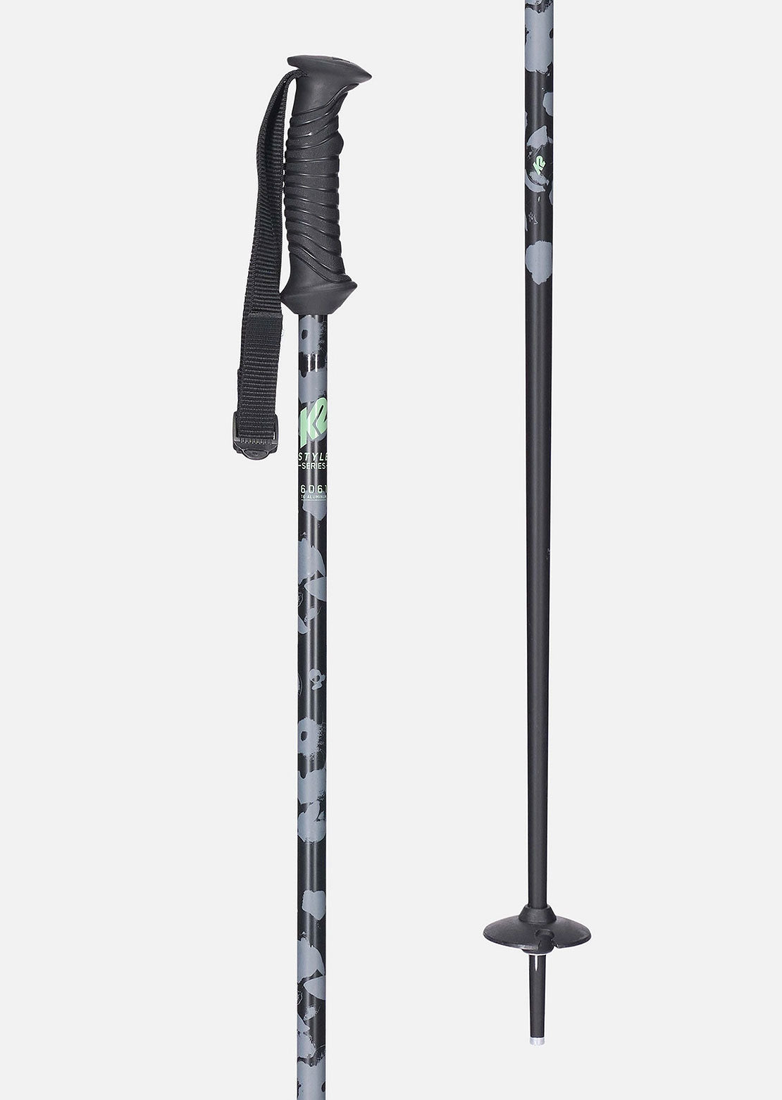 K2 Women's Style Aluminum Poles Black