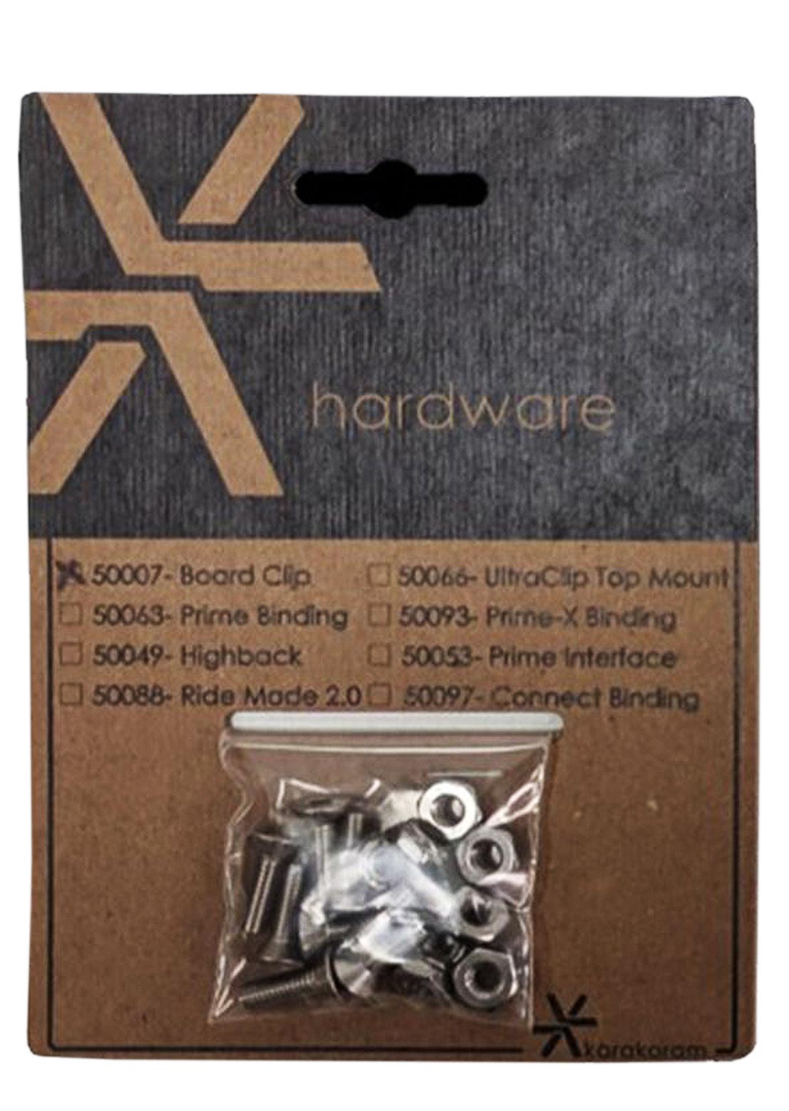 Karakoram Ultraclip 1.0 Stainless Steel Mounting Hardware
