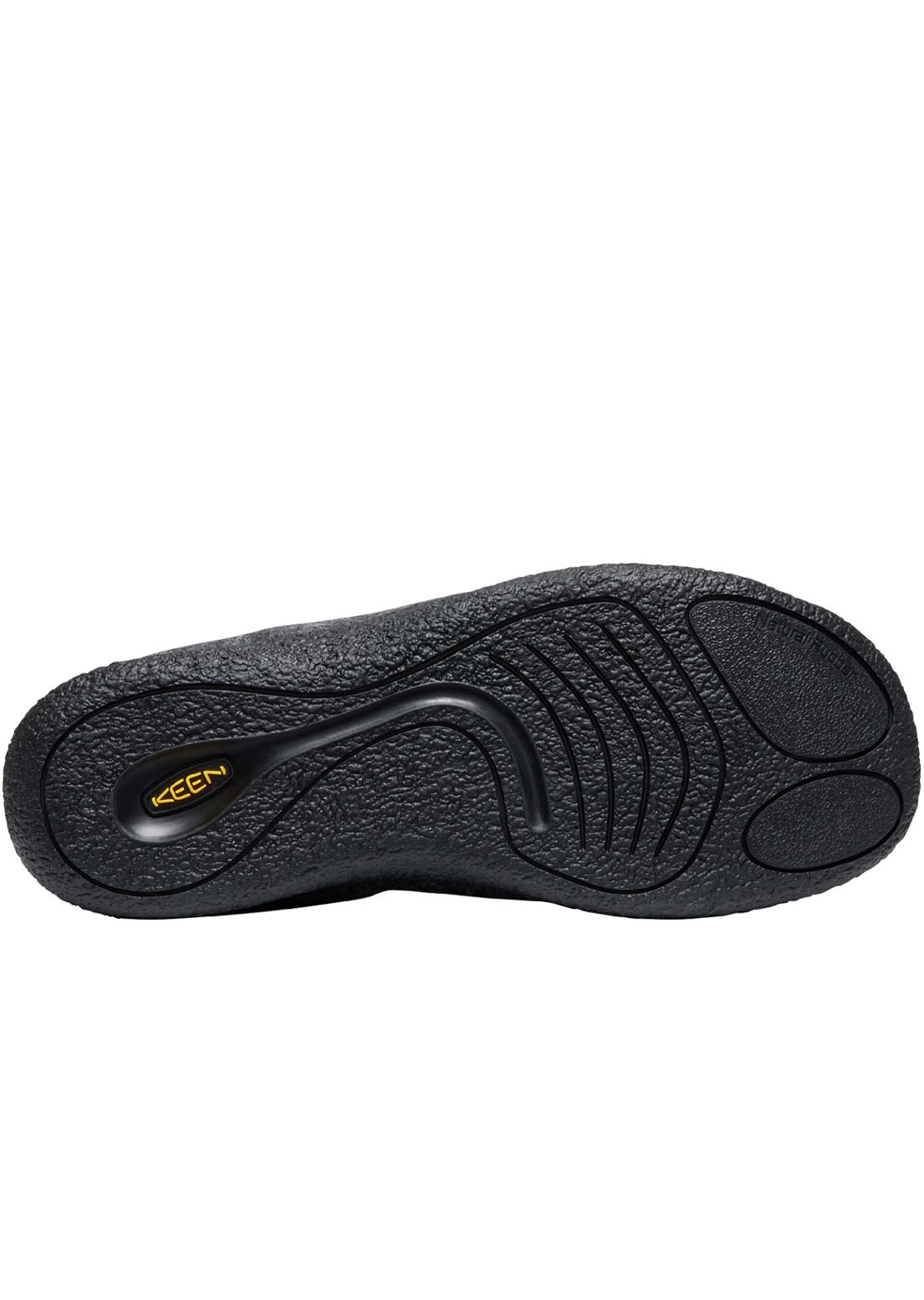 Keen Men&#39;s Howser III Slide Shoes Charcoal Grey Felt/Black