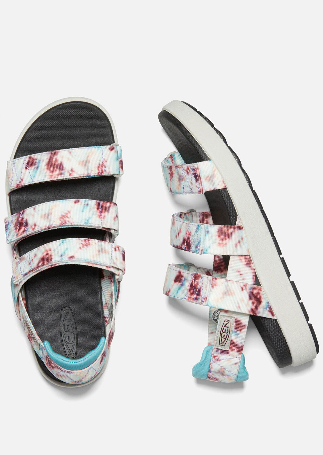 KEEN Women&#39;s Elle Strappy Sandals Andorra/Tie Dye