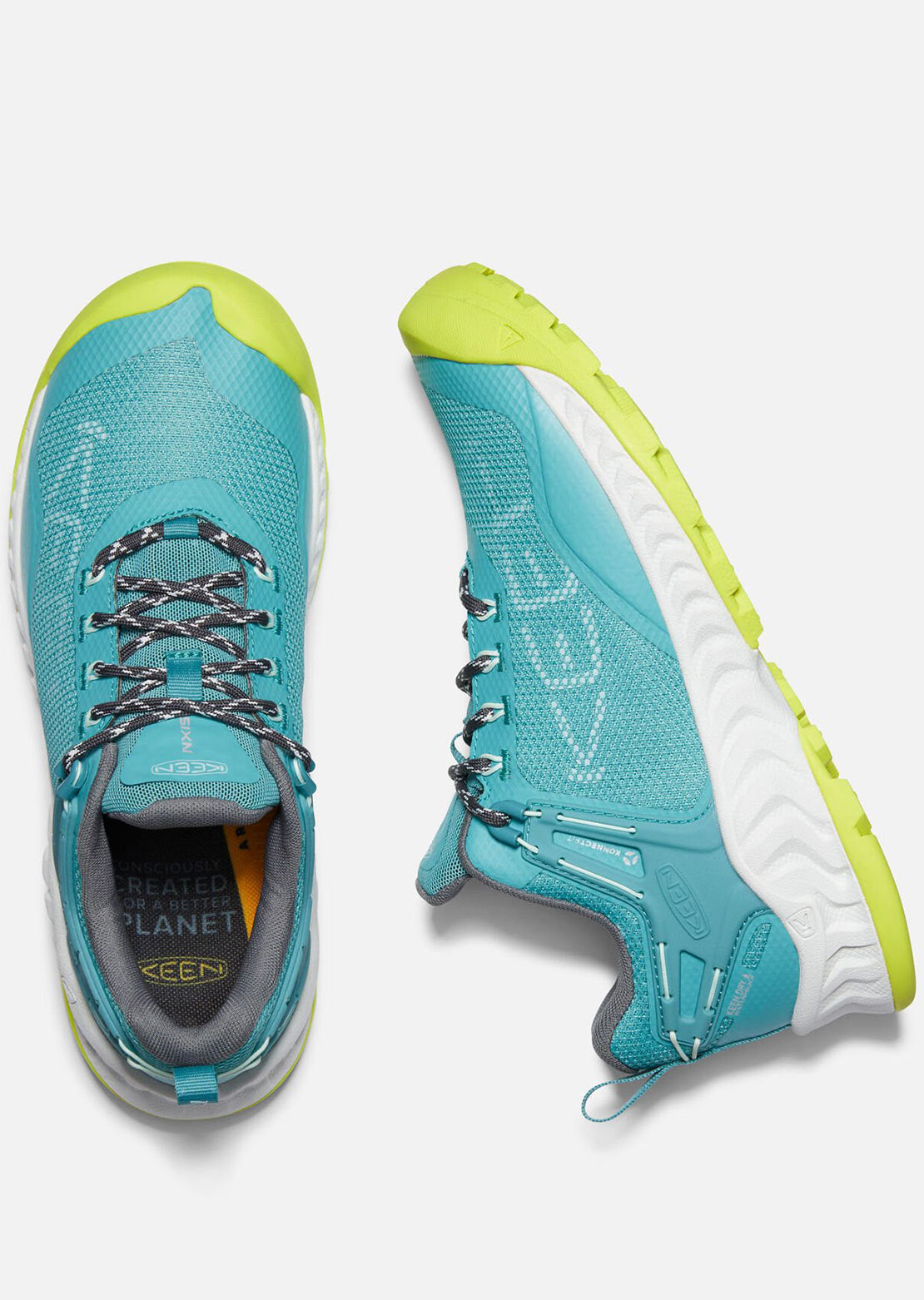 KEEN Women&#39;s Nxis Evo Waterproof Shoes Porcelain/Evening Primrose