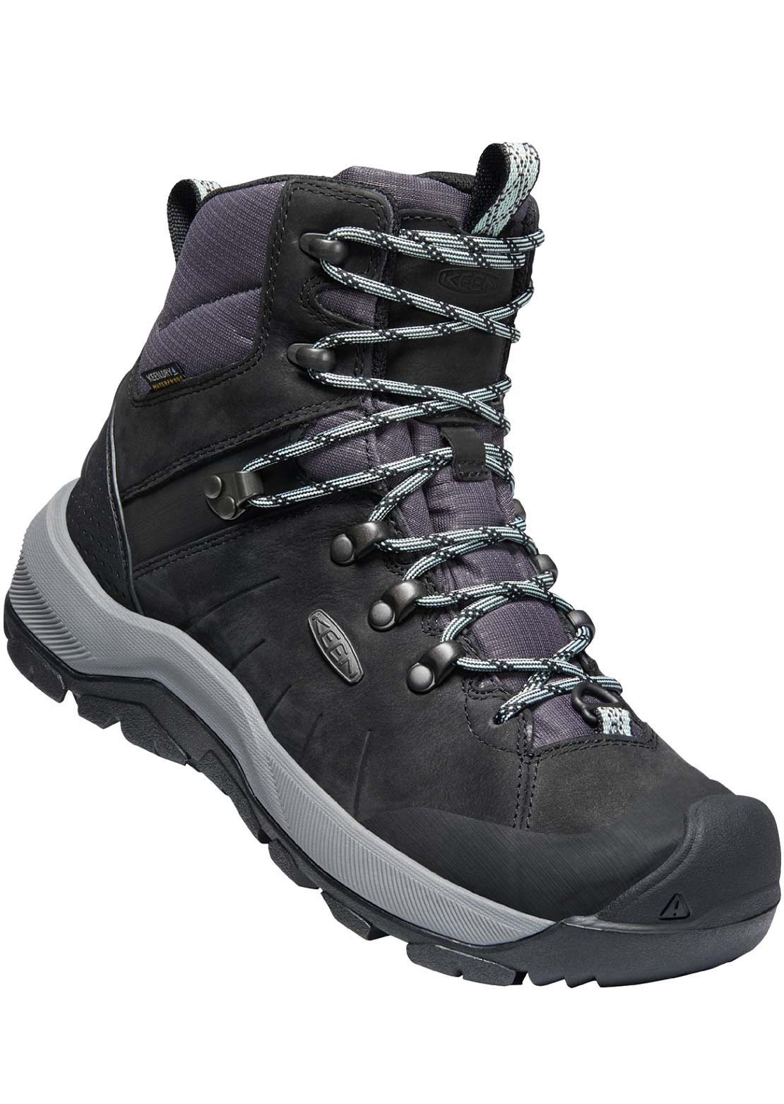 Keen Women&#39;s Revel IV Mid Polar Boots Black/Harbor Gray