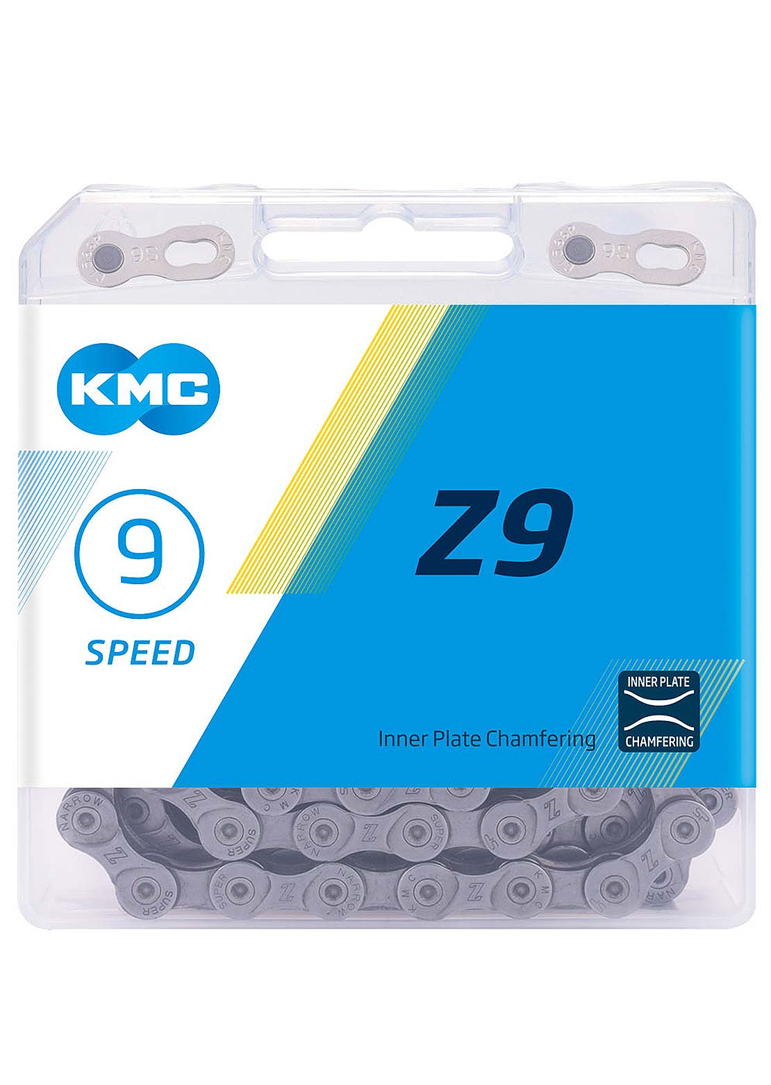 KMC Z9 9-Speed 116 Links Anti-Rust Bike Chain