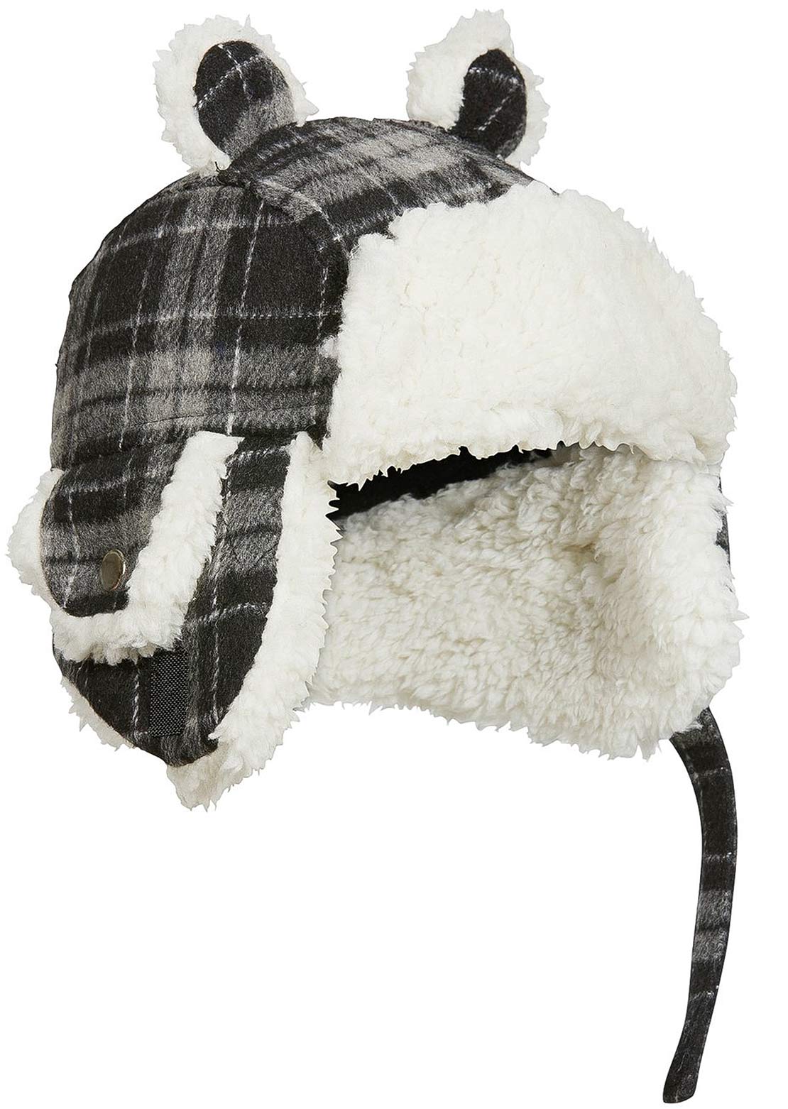 Kombi Infant The Cute aviator Hat Castlerock Buffalo Plaid