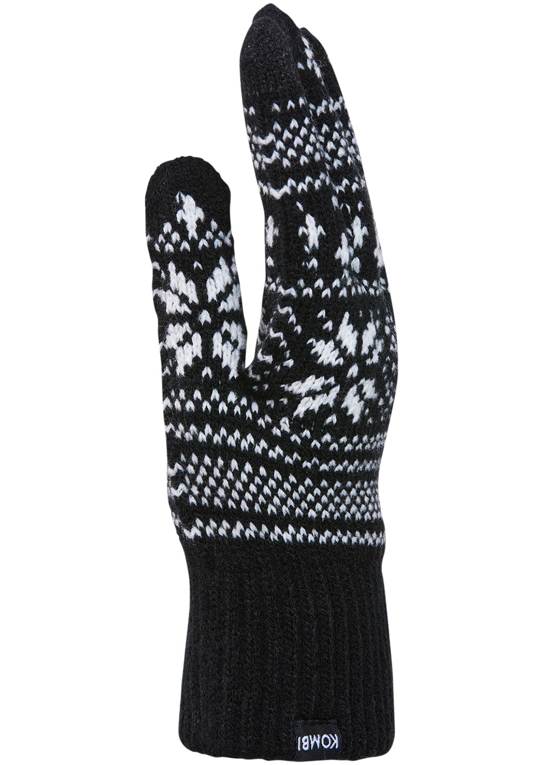 Kombi Nordic Gloves Black