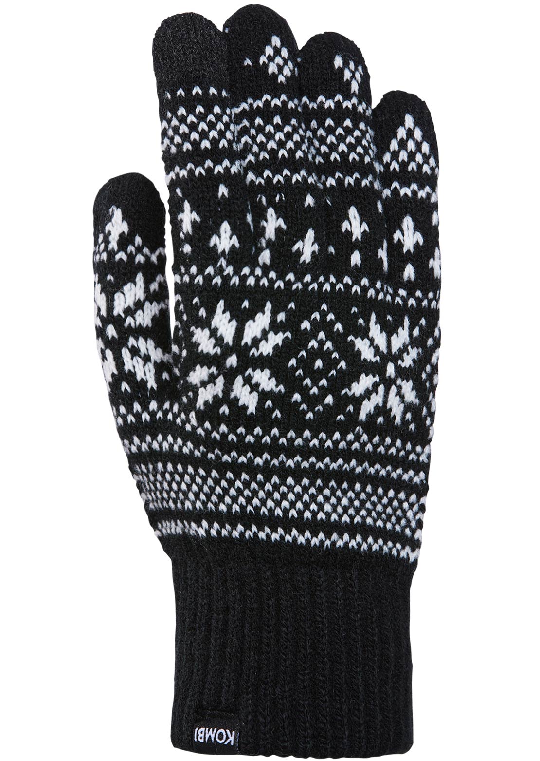 Kombi Nordic Gloves Black