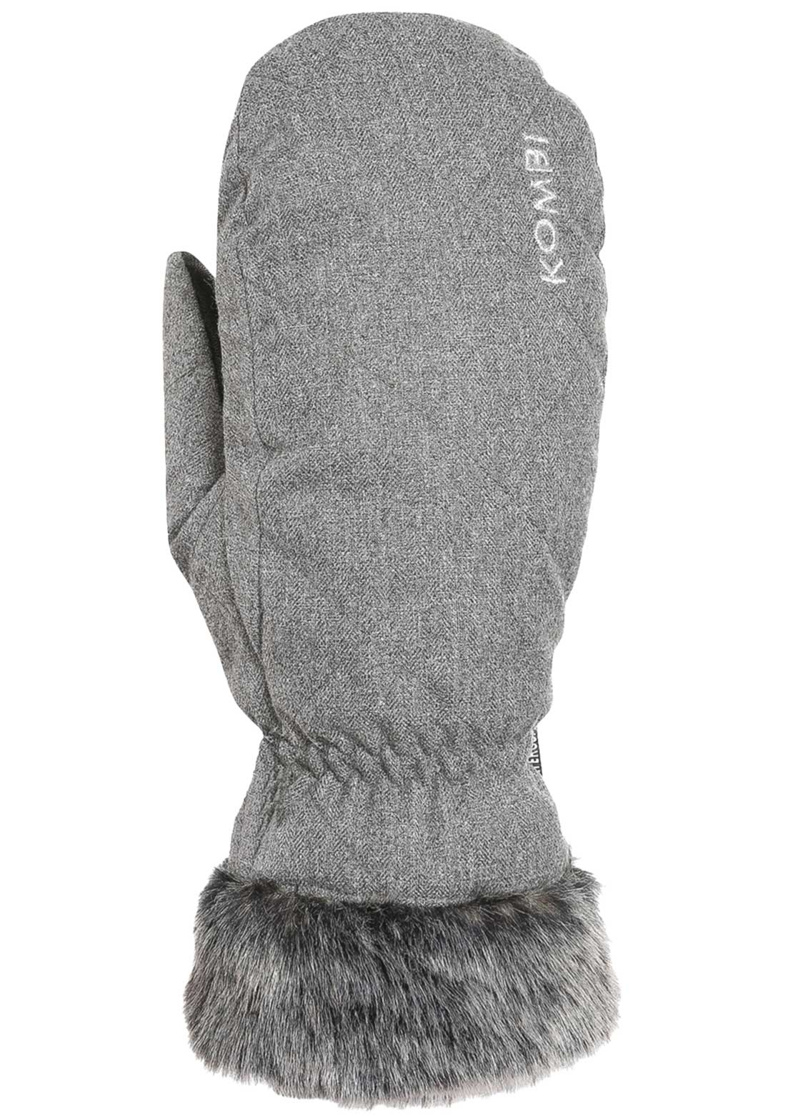 Kombi Women&#39;s La Canadienne Mitts Grey Melange