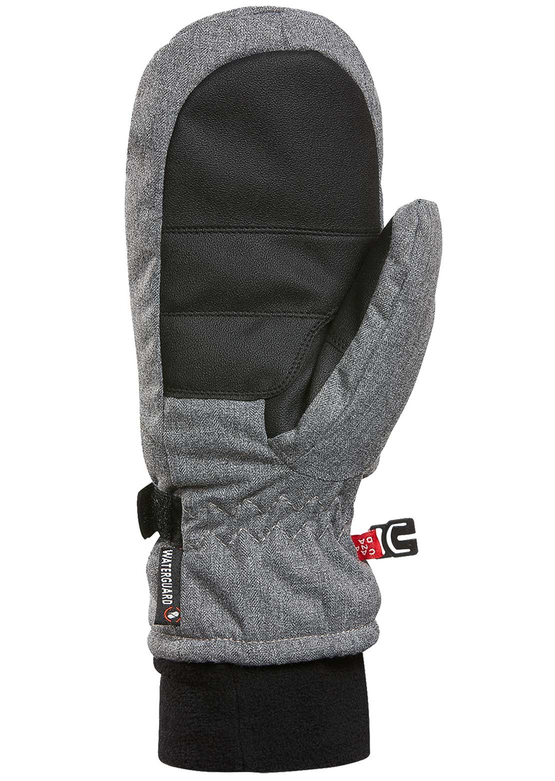 Kombi Women&#39;s La Montagne Mitts Grey Melange
