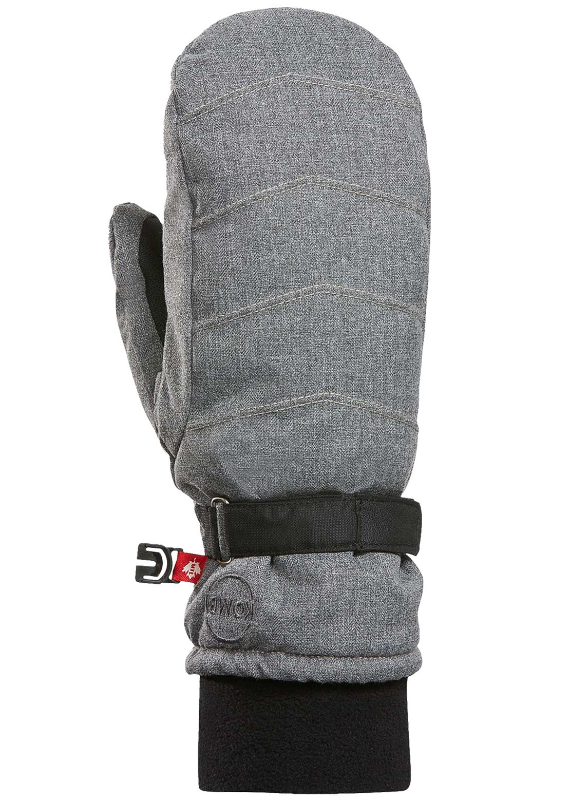 Kombi Women&#39;s La Montagne Mitts Grey Melange