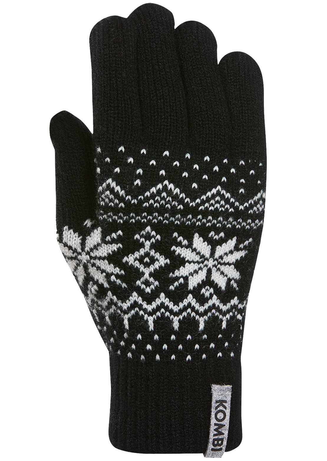 Kombi Women&#39;s The Scandinave Power Point Gloves Black