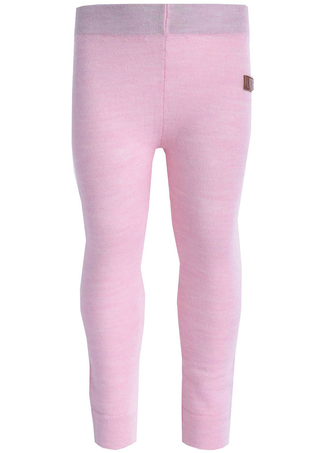 L&amp;P Toddler Merino Wool Thermal Underwear Set Heather Pink