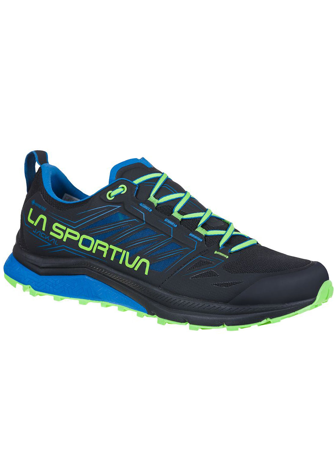 La Sportiva Men&#39;s Jackal GTX Shoes Black/Aquarius