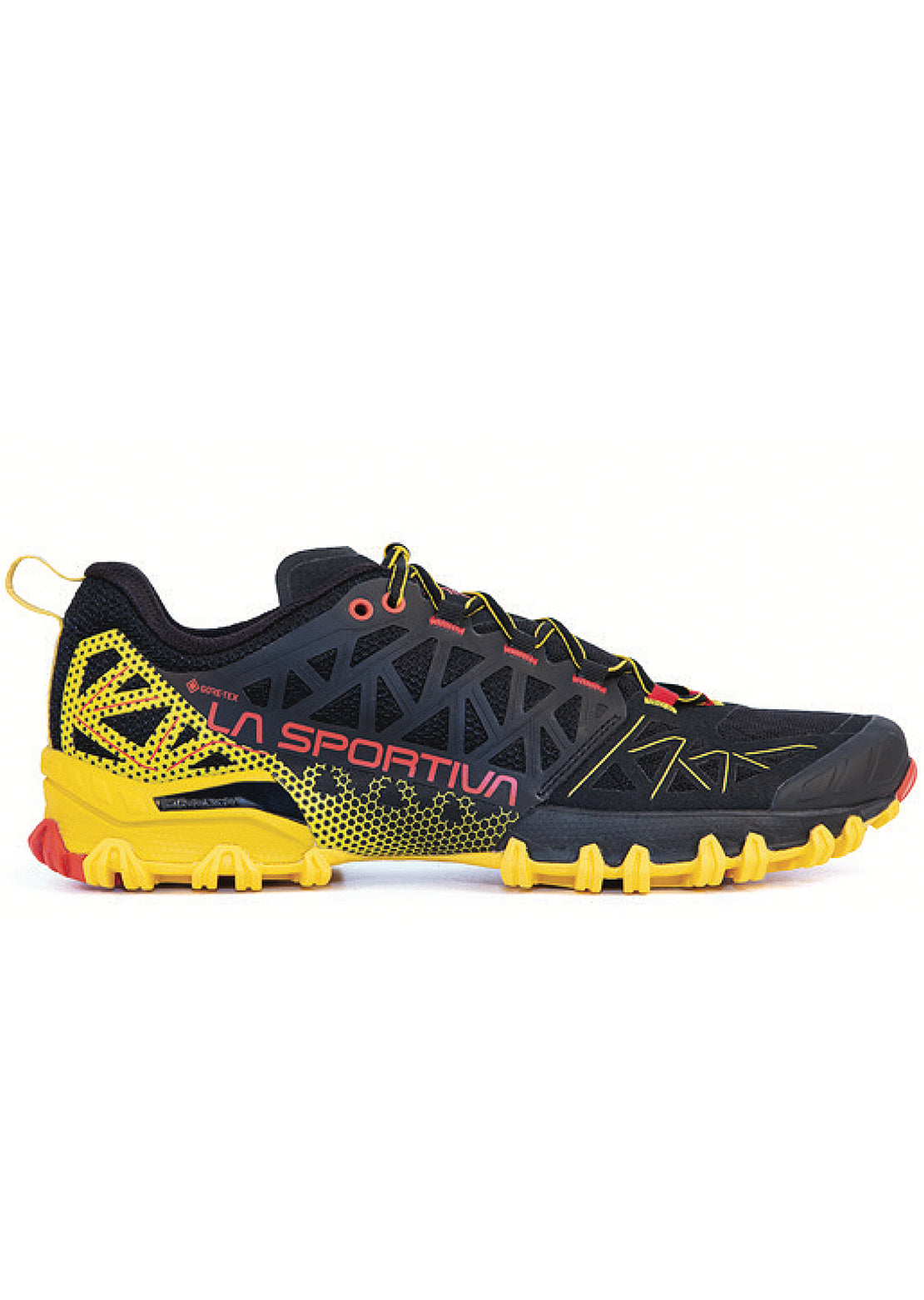 La Sportiva Men&#39;s Bushido II GTX Shoes Black/Yellow