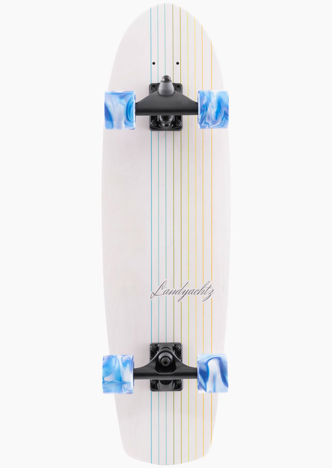 Landyachtz Butter White Lines Complete Board White