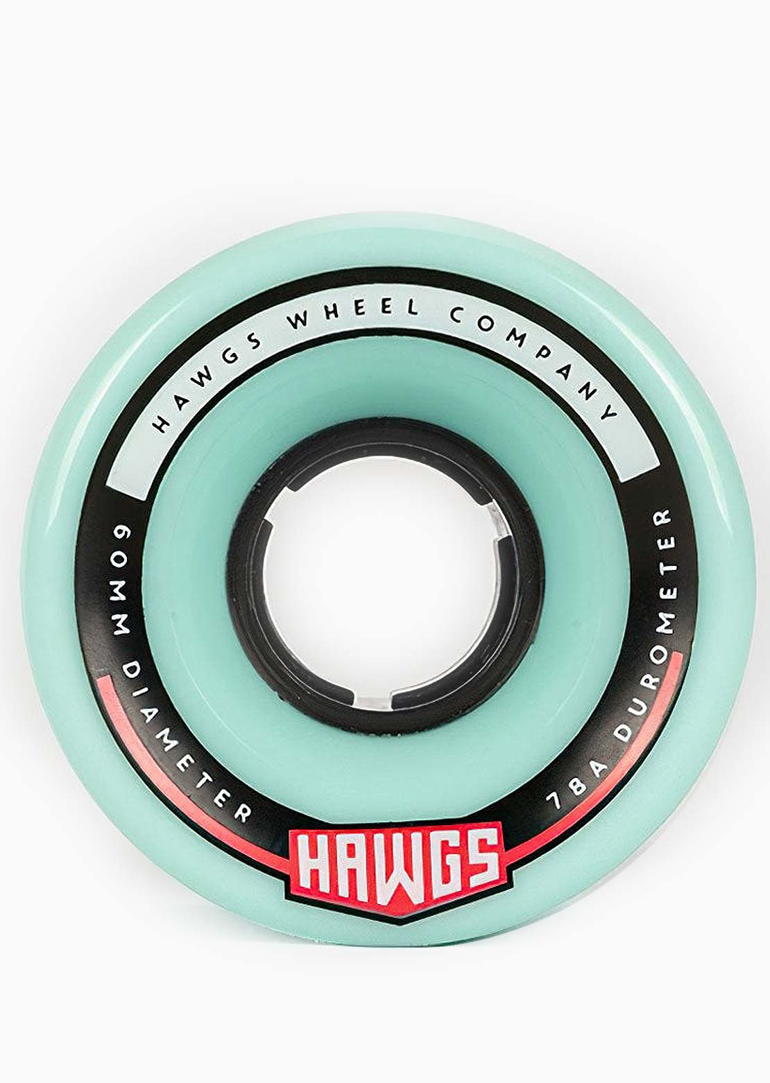 Landyachtz Chubby Hawgs Swirl 78a Stone Wheels Teal