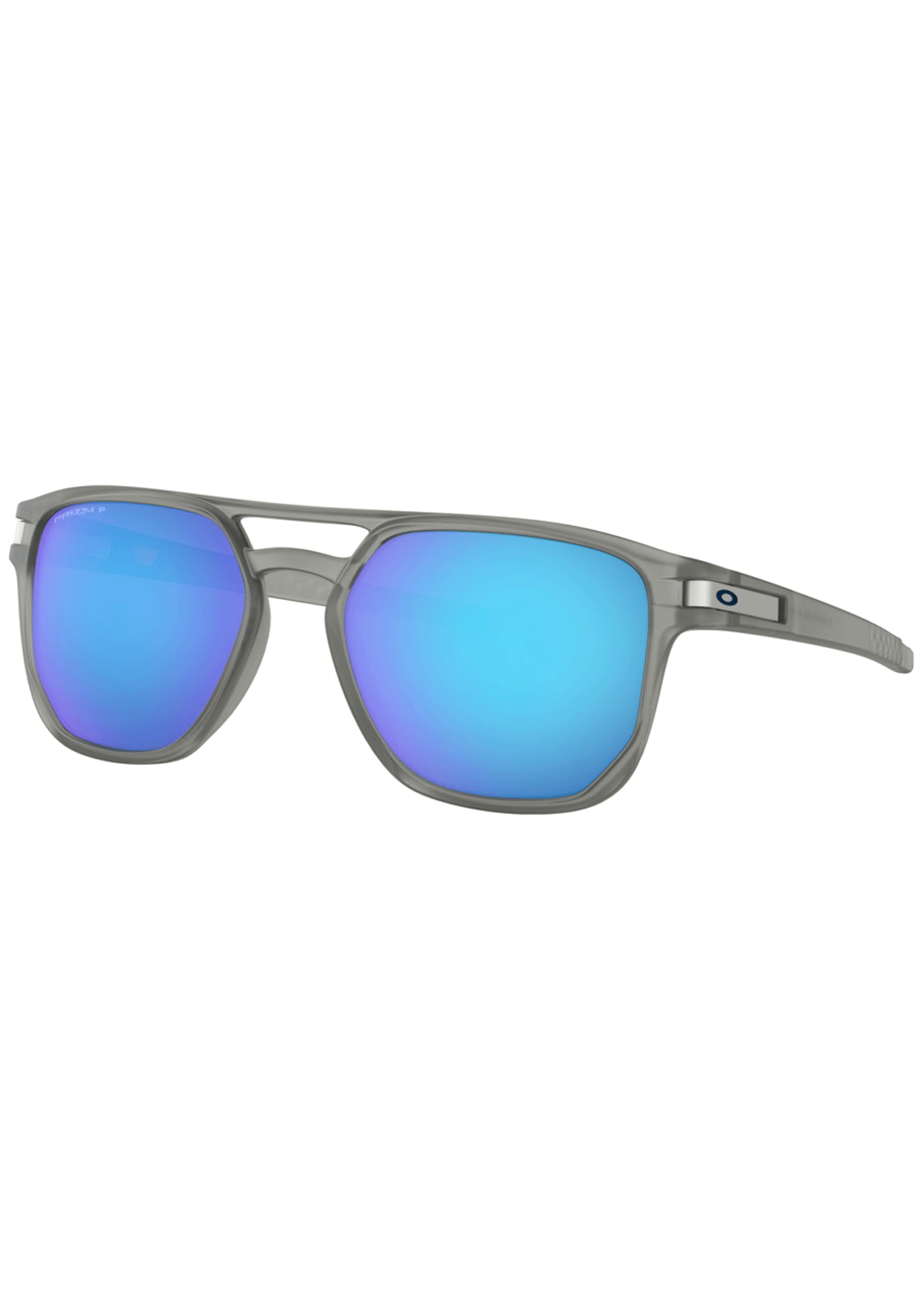 Oakley Men’s Latch Beta Polarized Sunglasses Matte Gray Ink/Prizm Sapphire Polarized
