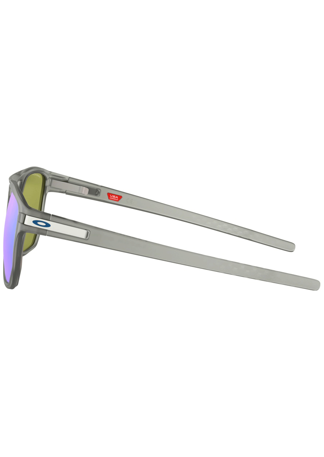 Oakley Men’s Latch Beta Polarized Sunglasses Matte Gray Ink/Prizm Sapphire Polarized