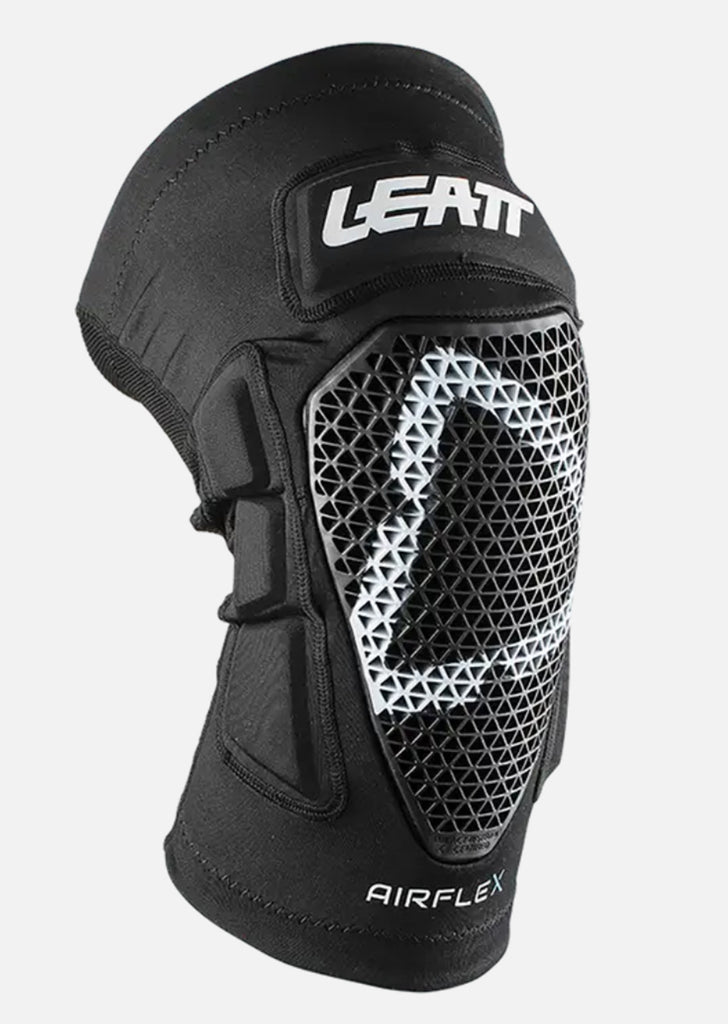 Genouillères LEATT AIRFLEX PRO – Paire Taille S, Protection Noire Pour VTT Et Moto