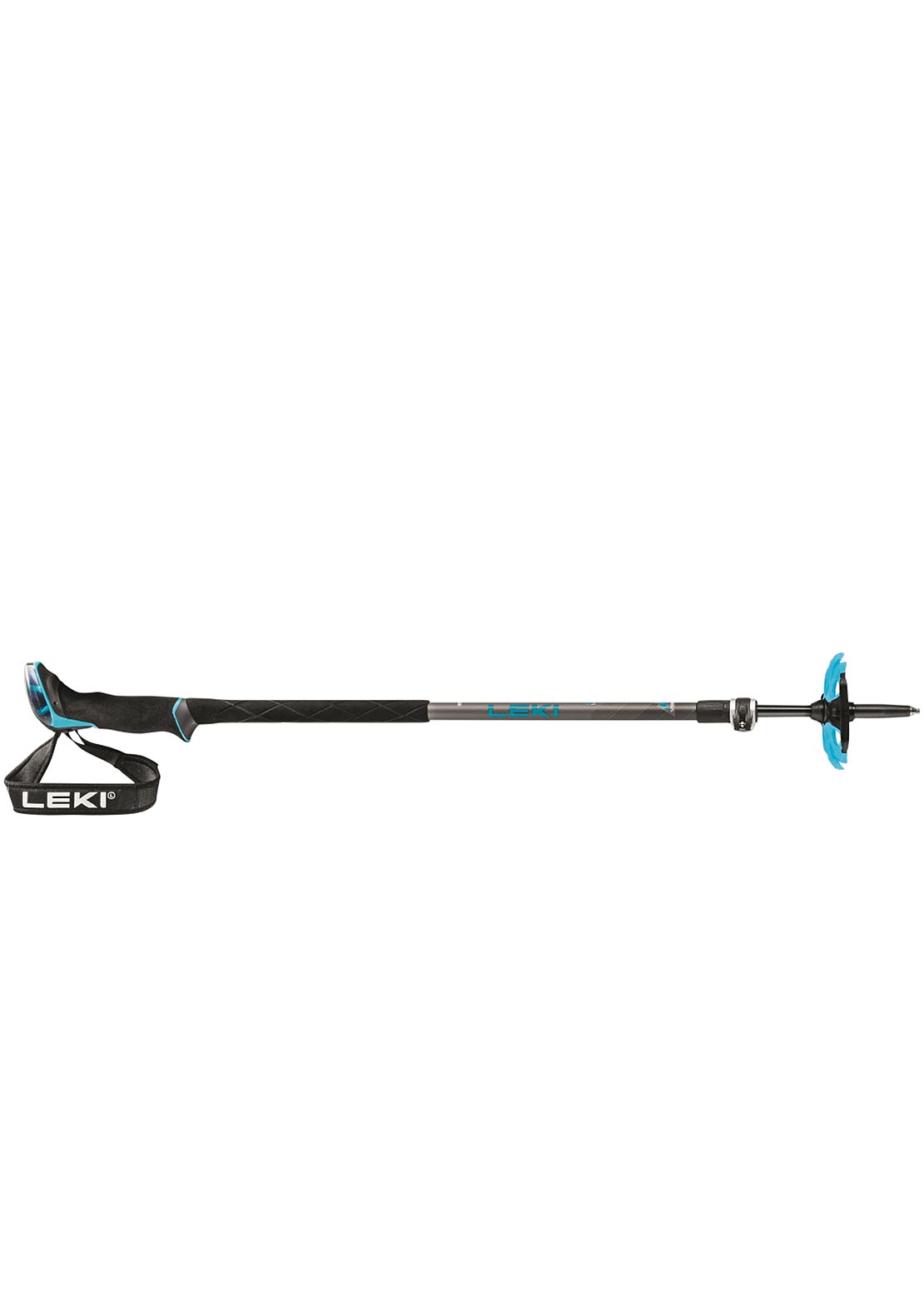 Leki Guide Lite 2 Ski Poles Black/Petrol