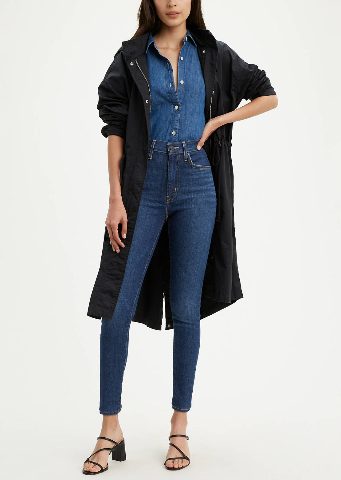 Levi&#39;s Women&#39;s Mile High Super Skinny Jeans Catch Me Outside