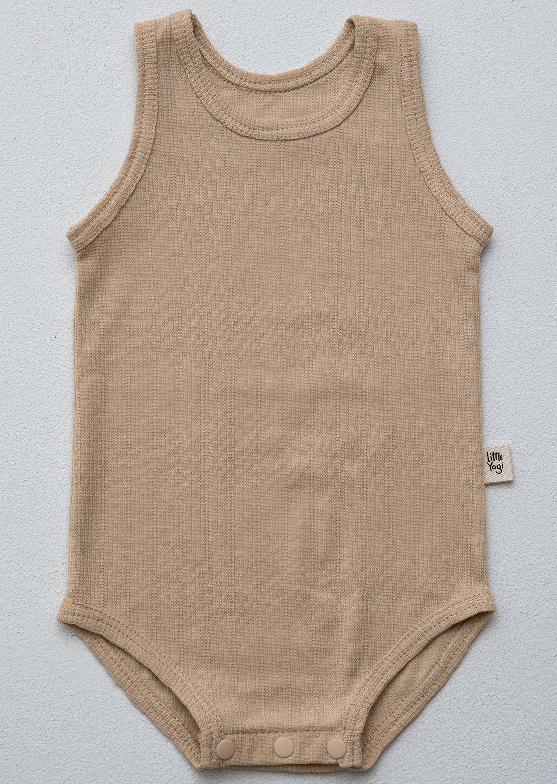 Little Yogi Toddler Vanilla Onesie Beige