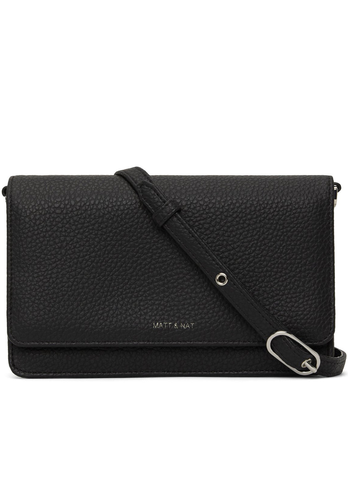 Matt &amp; Nat Bee Purity Crossbody Bag Black