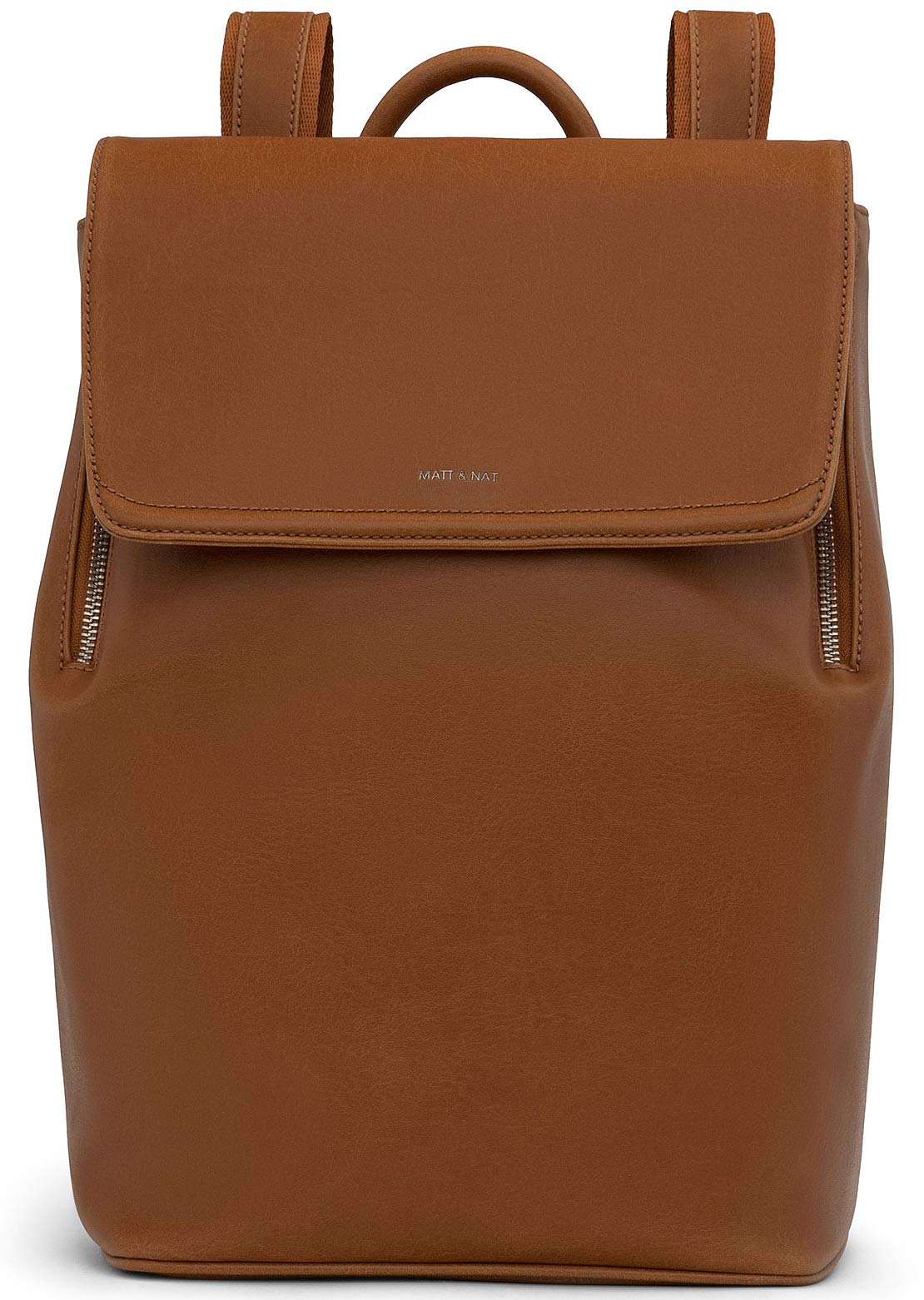 Matt &amp; Nat Fabi Mini Vintage Backpack Chili/Matte Nickel