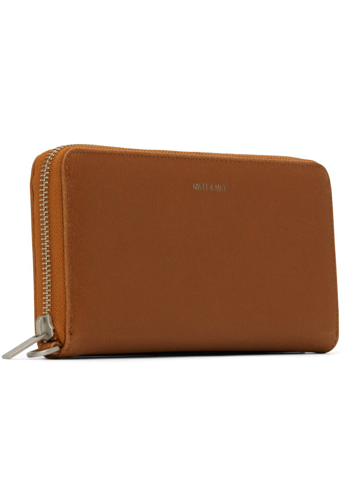 Matt &amp; Nat ELM Vintage Wallet Chili Matte Nickel