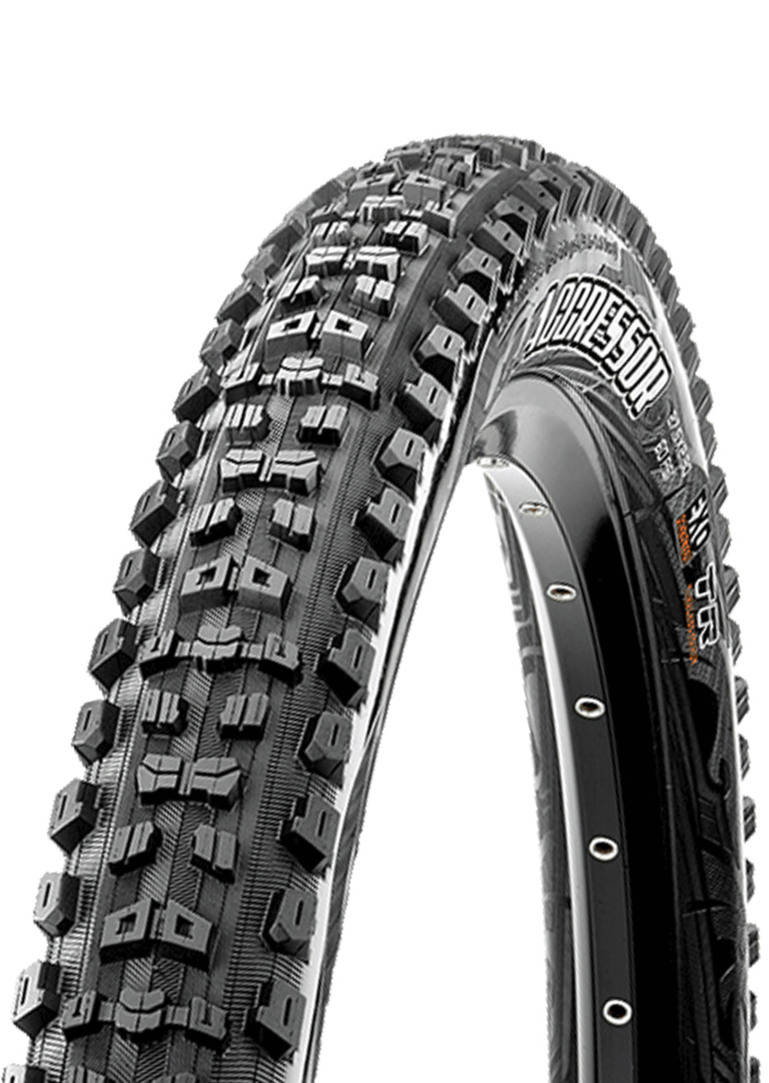 Maxxis Aggressor F120TPI Mountain Bike Tires - 27.5" x 2.5" Black