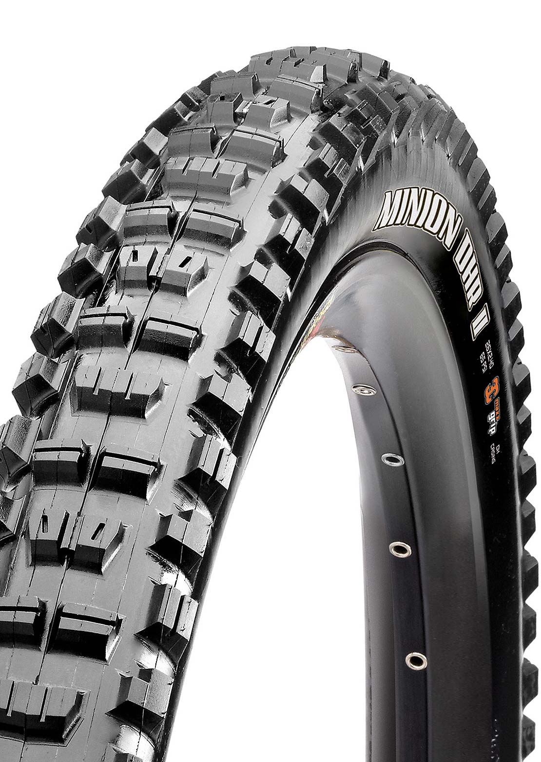 Maxxis Minion DHR II DC Exo TR W60 Mountain Bike Tires - 24" x 2.3" Black