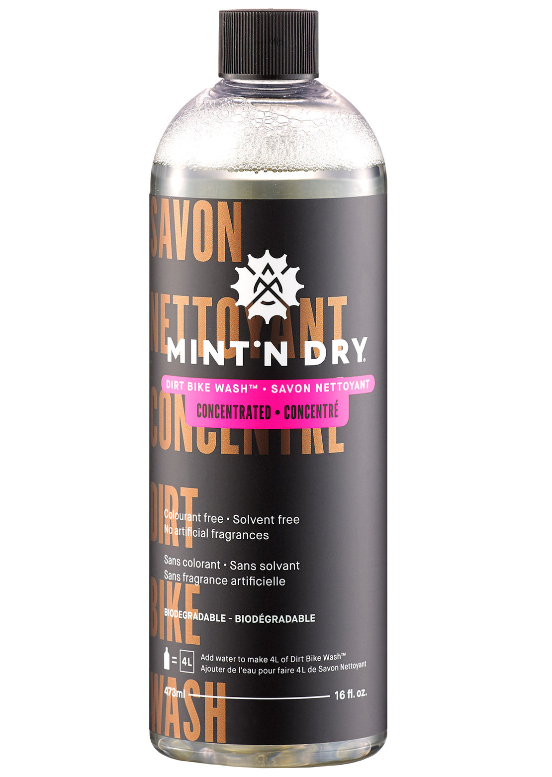 Mint'N Dry Concentrated Mud Bike Cleaner 473 ml (16 oz)